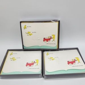 Dr Seuss Baby Shower Announcements Set 30 one Fish Hallmark 2011